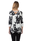 Magnolia Knit Top White - Back View