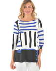 Elle Knit Top Surf - Front View