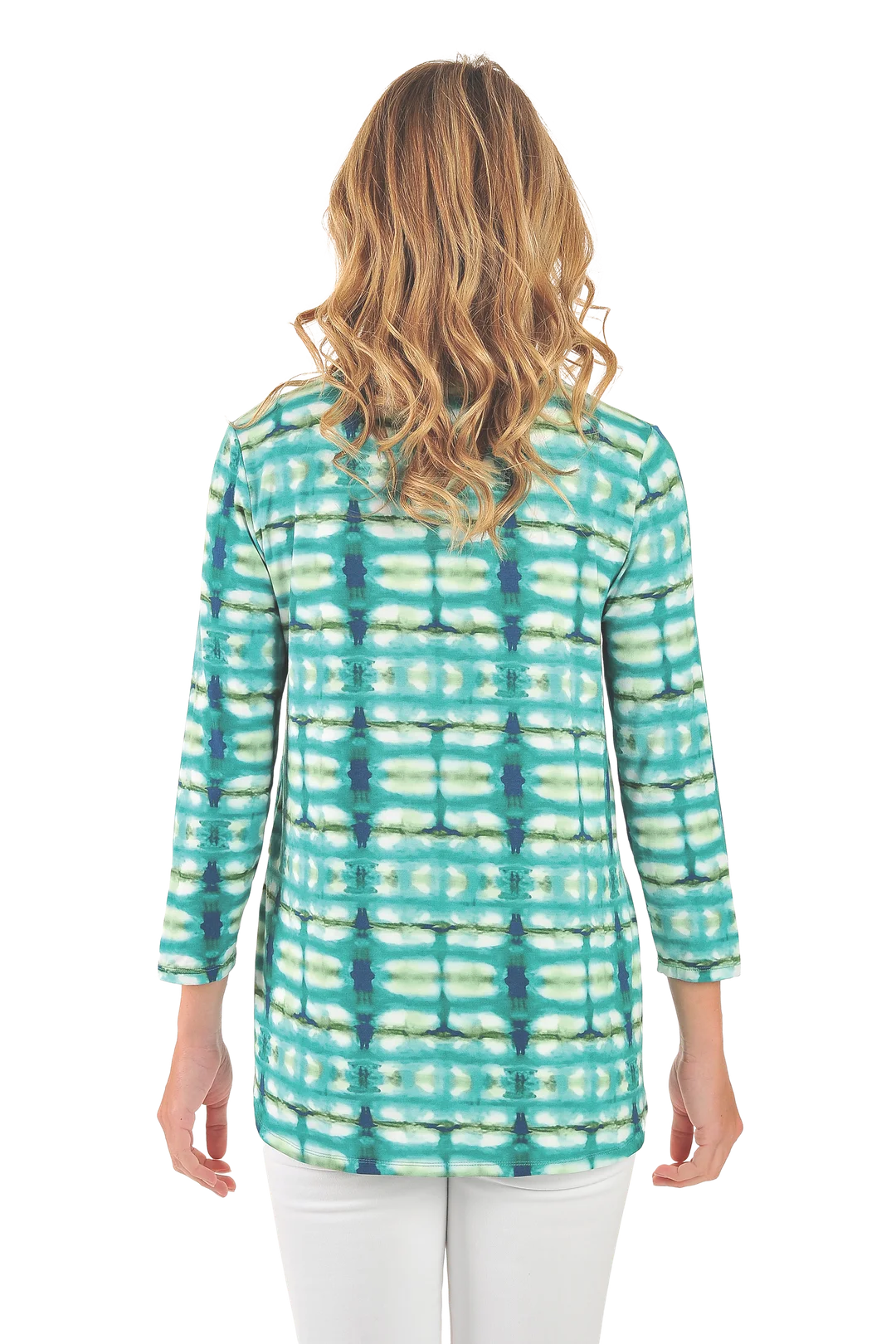Irene Knit Top Tropical - Back View