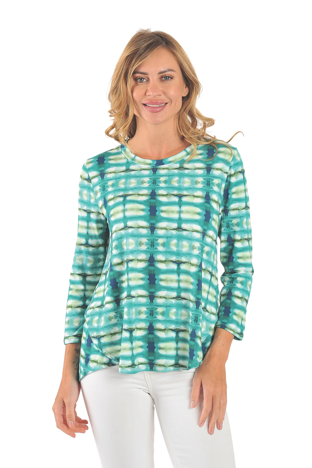 Irene Knit Top Tropical - Front View