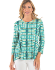 Irene Knit Top Tropical - Front View