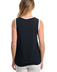 Aila Tank Top Black – Back View