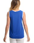 Aila Tank Top Surf – Back View