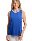 Aila Tank Top Surf – Front View