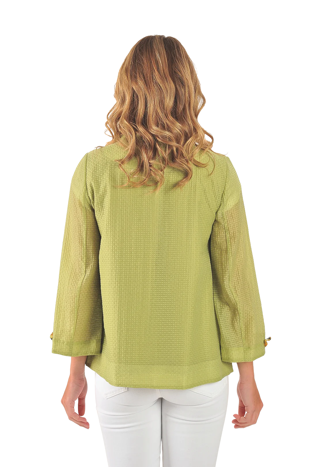 Mia Organza Jacket Winter Pear - Back View